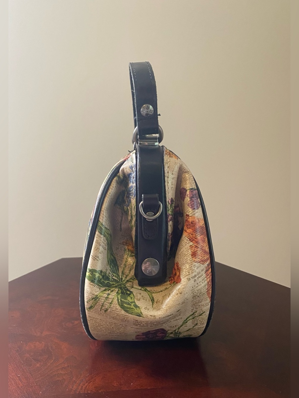 Patricia Nash Gracchi Frame Satchel with Crossbody Strap - Picture 4 of 15